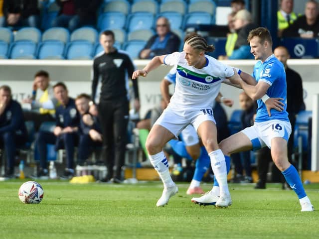 Wigan Athletic continued their unbeaten run with a 0-0 result at Stockport County