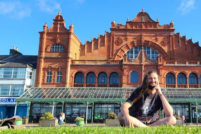 Matt Panesh at the Winter Gardens, Morecambe