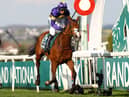 Corach Rambler, ridden by Derek Fox, winning Saturday's Grand National at Merseyside's Aintree Racecourse (Photo by Michael Steele/Getty Images)