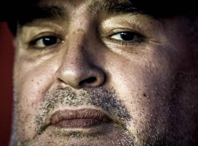 Diego Maradona. (Photo by Marcelo Endelli/Getty Images)