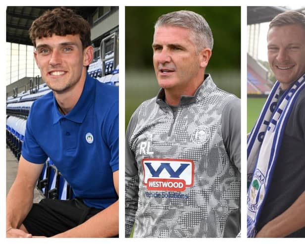 Dara Costelloe (left) and Paul Mullin (right) have added to Ryan Lowe's striking options this summer
