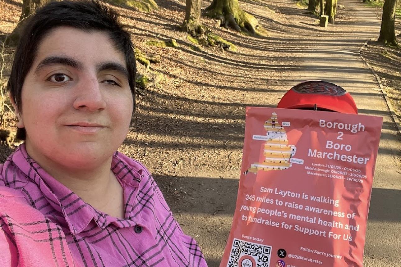 Wigan woman's epic 365-mile charity walk