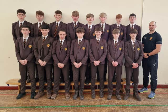 Orrell St Peter's Year 10 football team