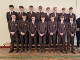 Orrell St Peter's Year 10 football team