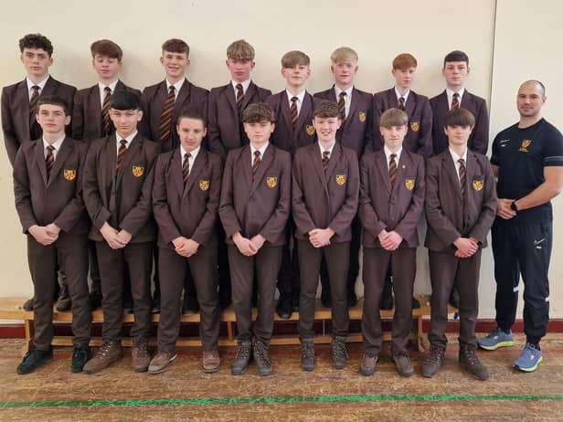 Orrell St Peter's Year 10 football team