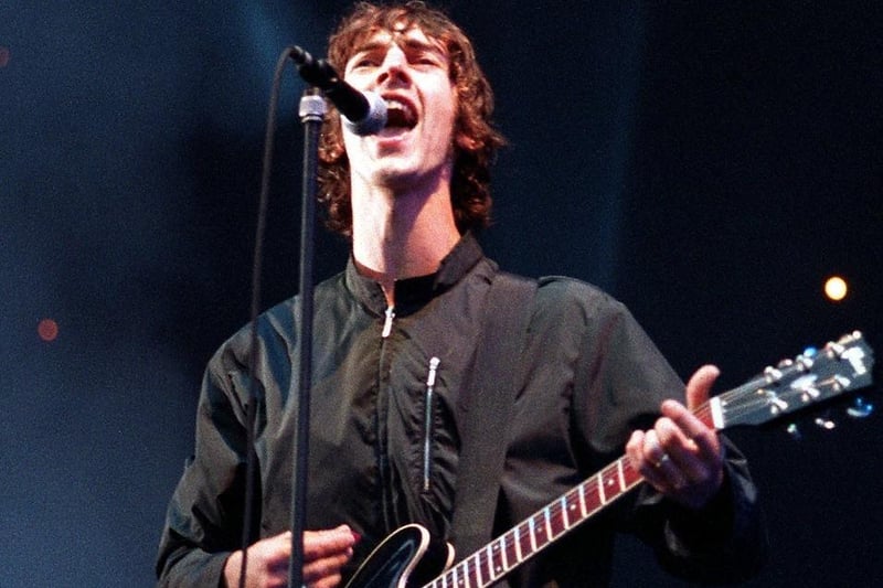 The Verve singer Richard Ashcroft performs at Haigh Hall