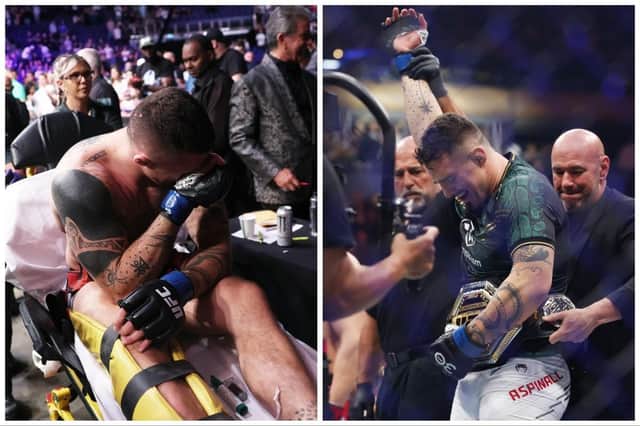 Tom Aspinall has become interim world heavyweight champion since blowing out a knee against Curtis Blaydes - now he wants 'payback'