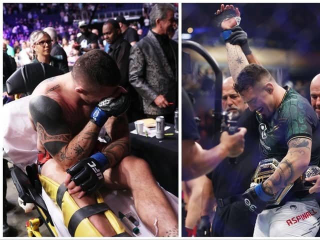 Tom Aspinall has become interim world heavyweight champion since blowing out a knee against Curtis Blaydes - now he wants 'payback'