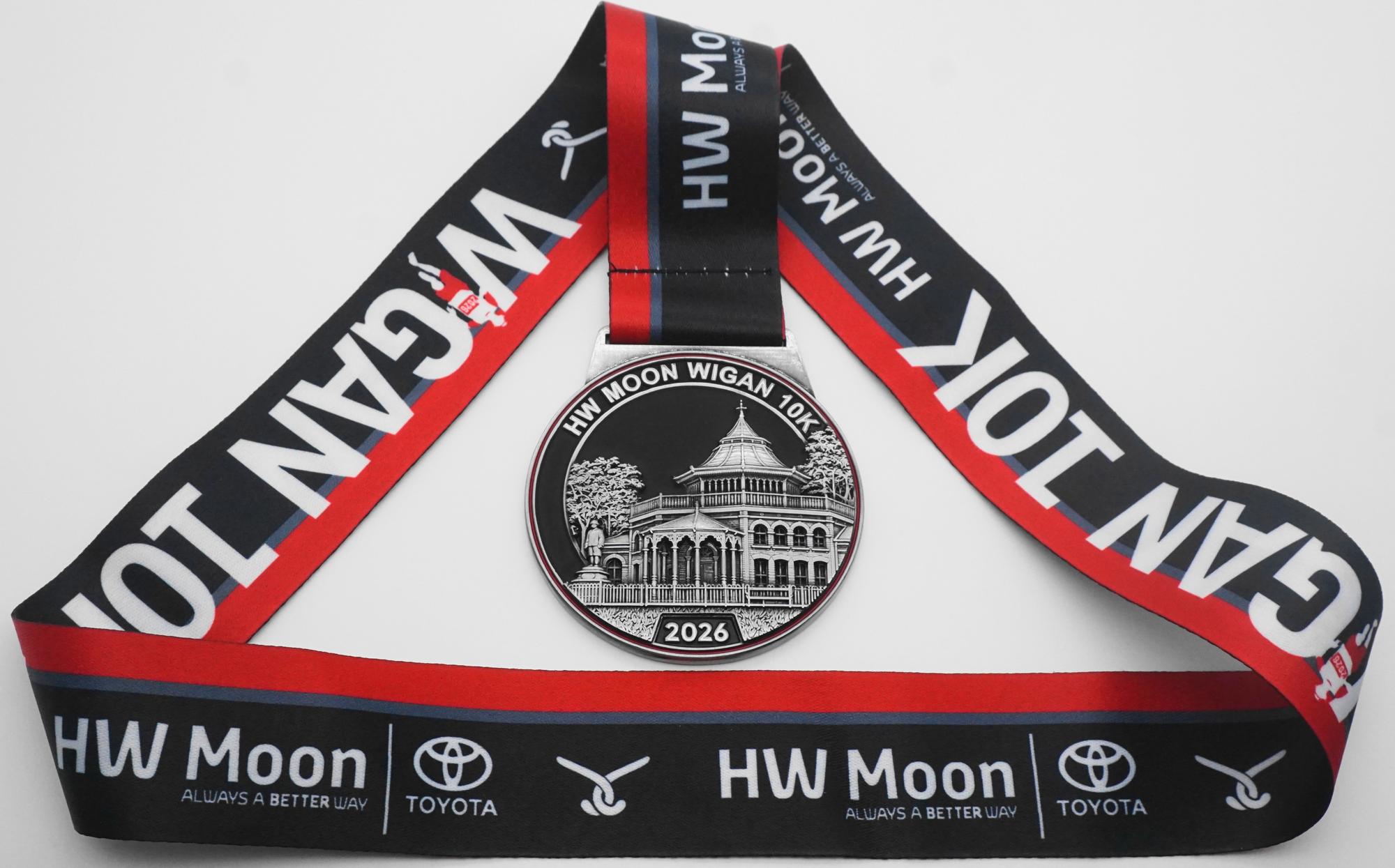 The Wigan 10k medal has been revealed and there is still time to get your hands on one