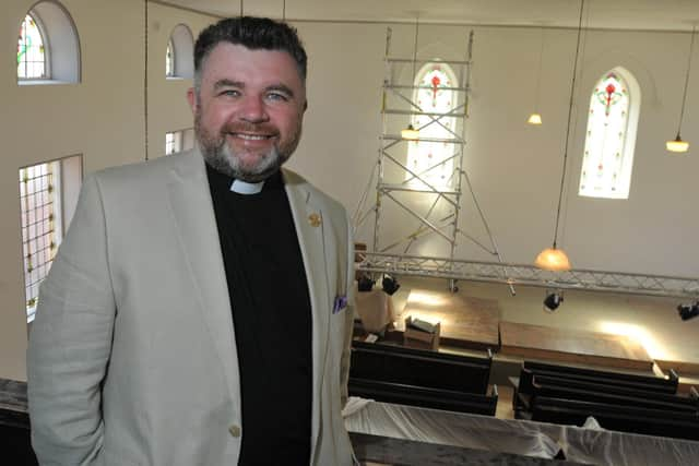 Bishop Steven Evans of the Living Faith Church, Orrell.