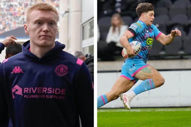 Zach Eckersley and Jacob Douglas both started in the 40-0 win over Hull FC
