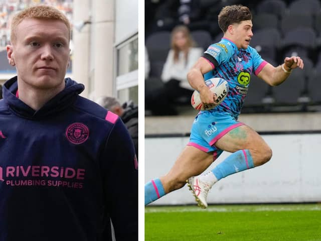 Zach Eckersley and Jacob Douglas both started in the 40-0 win over Hull FC