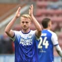 Jack Whatmough salutes the Latics fans after Saturday's 1-0 victory over QPR