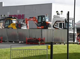 Work under way at Robin Park to create Wigan's new Taco Bell drive-thru