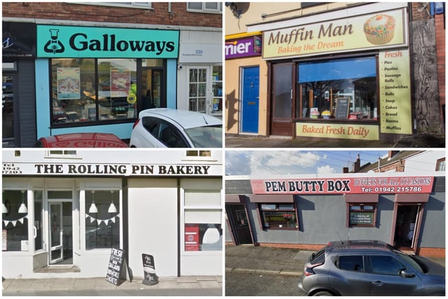 Below are the 14 highest-rated pie shops in Wigan