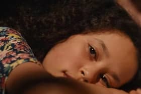 Daisy Hilton in the British Airways advert. She's hoping it will be a springboard to more screen appearances