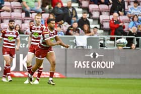 Kruise Leeming has been included in Wigan's 21-man squad for Friday's clash against Warrington Wolves