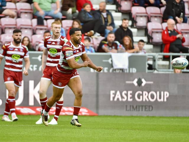 Kruise Leeming has been included in Wigan's 21-man squad for Friday's clash against Warrington Wolves