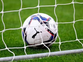 Puma EFL match ball. (Photo by George Wood/Getty Images)