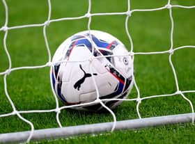 Puma EFL match ball. (Photo by George Wood/Getty Images)