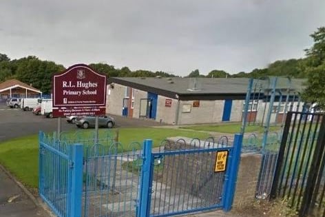 RL Hughes Primary School on Mayfield Street, Ashton-in-Makerfield, received its latest report in March and was rated as Good