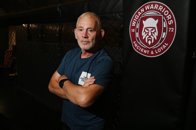 UFC coach Andy Aspinall, father of UFC Heavyweight Tom Aspinall.