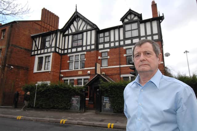 Russ Miller, landlord of the Tudor House Hotel died in January last year