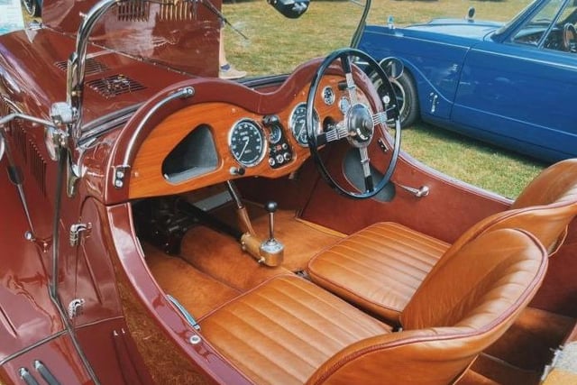 The interior of the beautiful machine