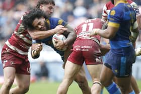 Willie Isa was sin-binned during Wigan's victory over Wakefield