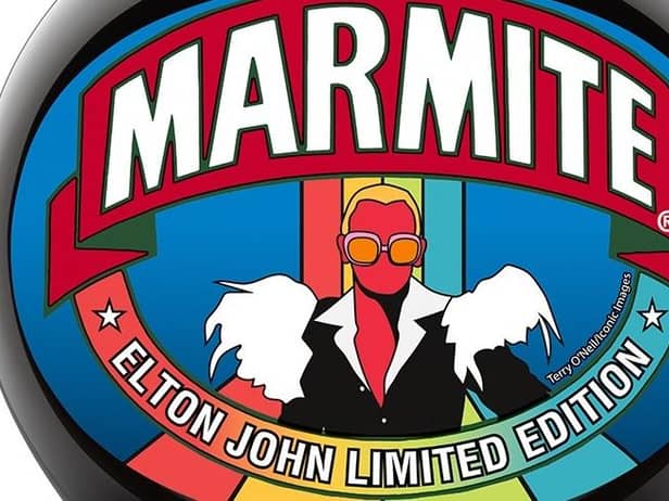 Limited edition Elton John Marmite