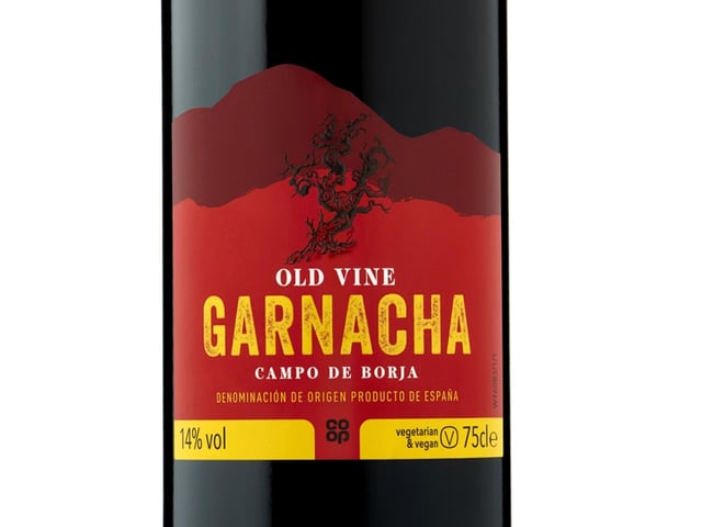 Co-op Spanish Garnacha is a star buy, at £5.50.
This crunchy red-fruited delight is made with grapes grown on old vines, which are more concentrated.