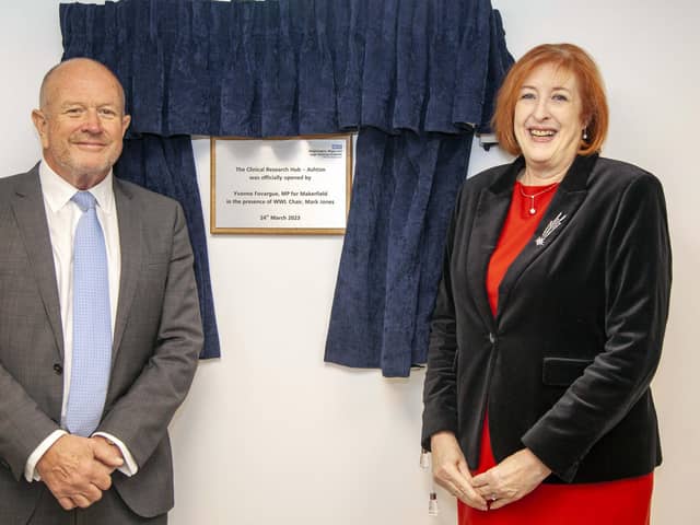 Mark Jones (WWL Chair) & Yvonne Fovargue MP