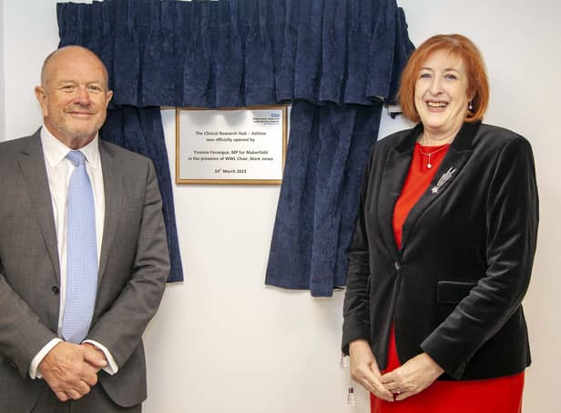Mark Jones (WWL Chair) & Yvonne Fovargue MP
