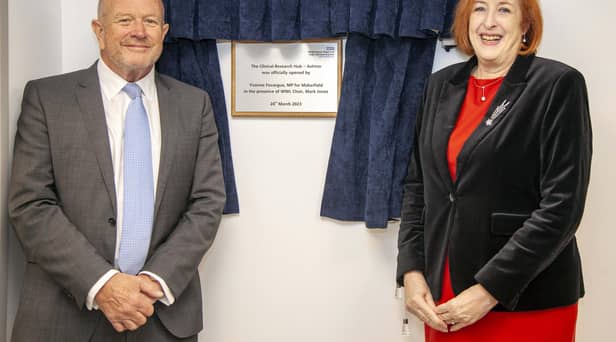 Mark Jones (WWL Chair) & Yvonne Fovargue MP