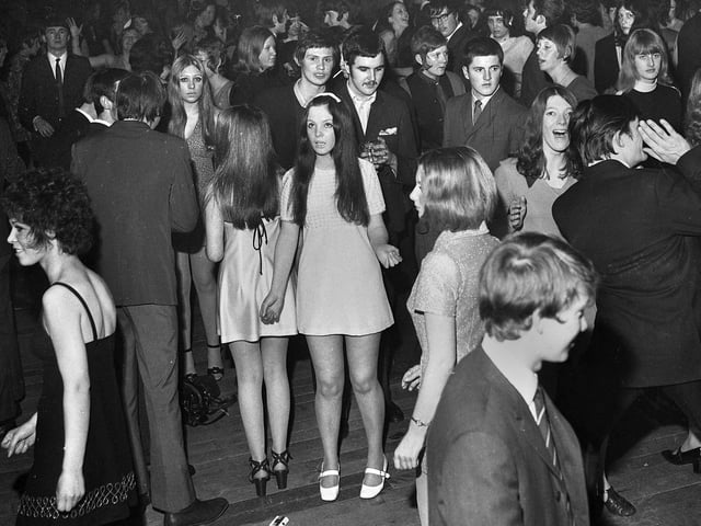 New Years Eve at Wigan Casino Club in 1969.