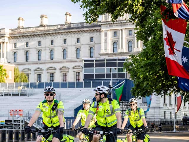 Volunteers from the Cycle Response Unit.