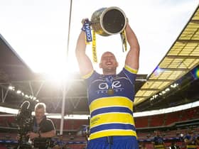 Chris Hill won the Challenge Cup twice during his time with Warrington