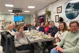 HWWL Volunteers enjoying their FREE celebratory meal!