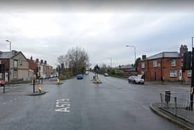 The incident happened at the junction of Atherleigh Way and Kirkhall Lane