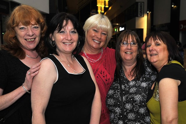 from left,  Sheila Laithwaite, Connie Leonard, Carole Hurst, Carol Sime and Kim Wright.