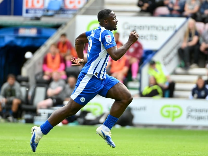 Latics could possibly have done with his strength and size earlier in the game