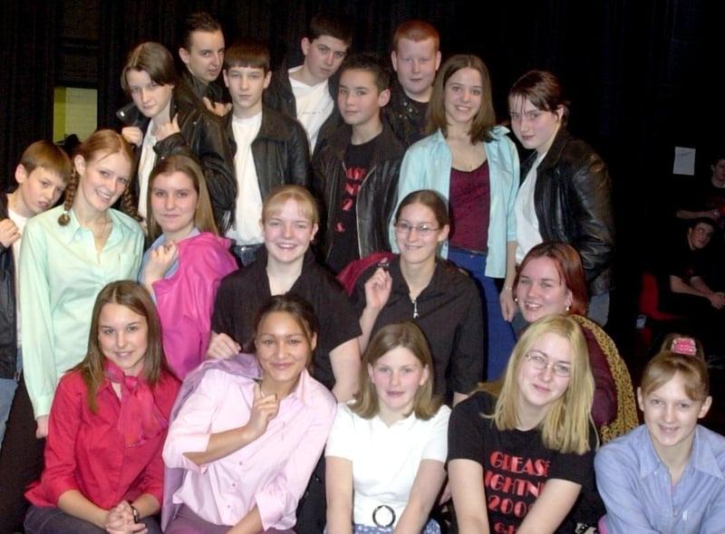 Abraham Guest High School pupils ready for their production of Grease!