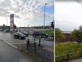 The Loom retail park in Leigh town centre compared between 2009 and 2020