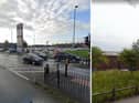 The Loom retail park in Leigh town centre compared between 2009 and 2020