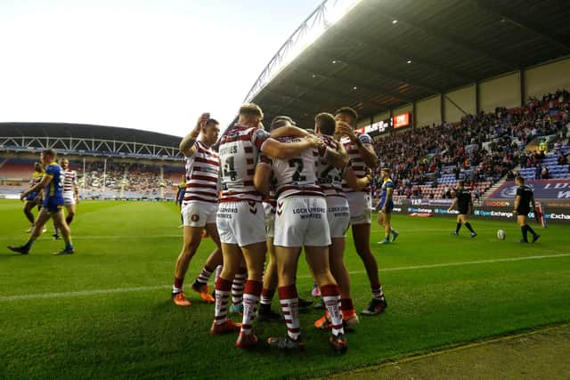 Wigan Warriors take on Salford Red Devils in their third pre-season friendly