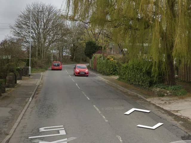 Back Lane, Appley Bridge, near to where the house fire took place