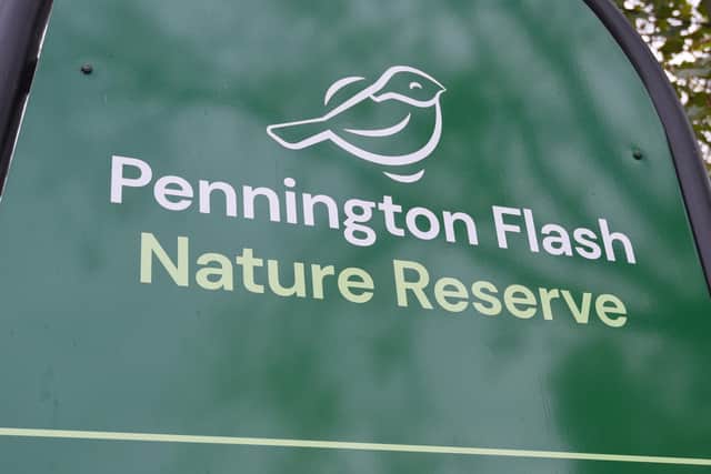 Pennington Flash Nature Reserve, Leigh.