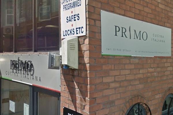 Primo on Gerard Street, Ashton-in-Makerfield, has a rating of 4.8 out of 5 from 351 Google reviews