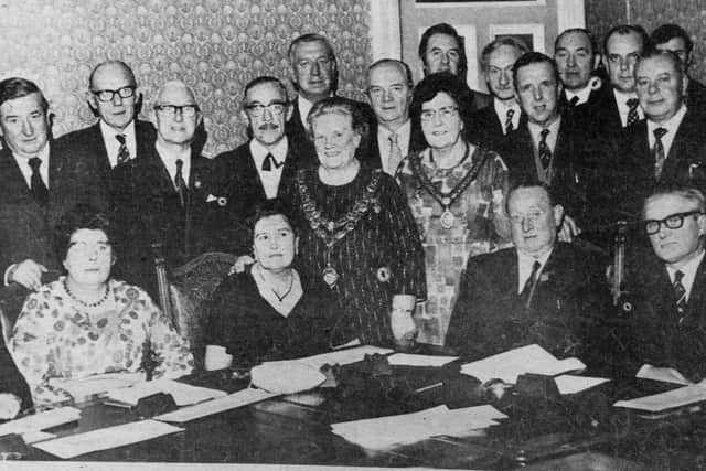 Members of Ince Council meet for the last time in 1974 before becoming part of Wigan Metropolitan Borough Council
