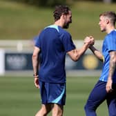 Alfie Devine is welcomed to full England training on Tuesday by national head coach Gareth Southgate